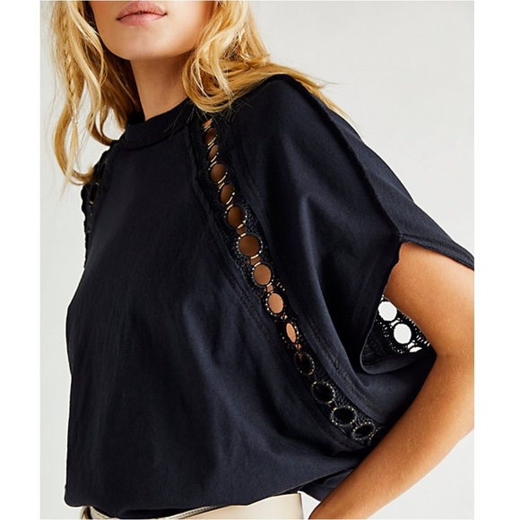 Free People Tops - Free People Rough Around The Edges Top, NEW